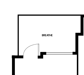 Two Bedroom Floor Plan l Metro 510 in Riverside Ca